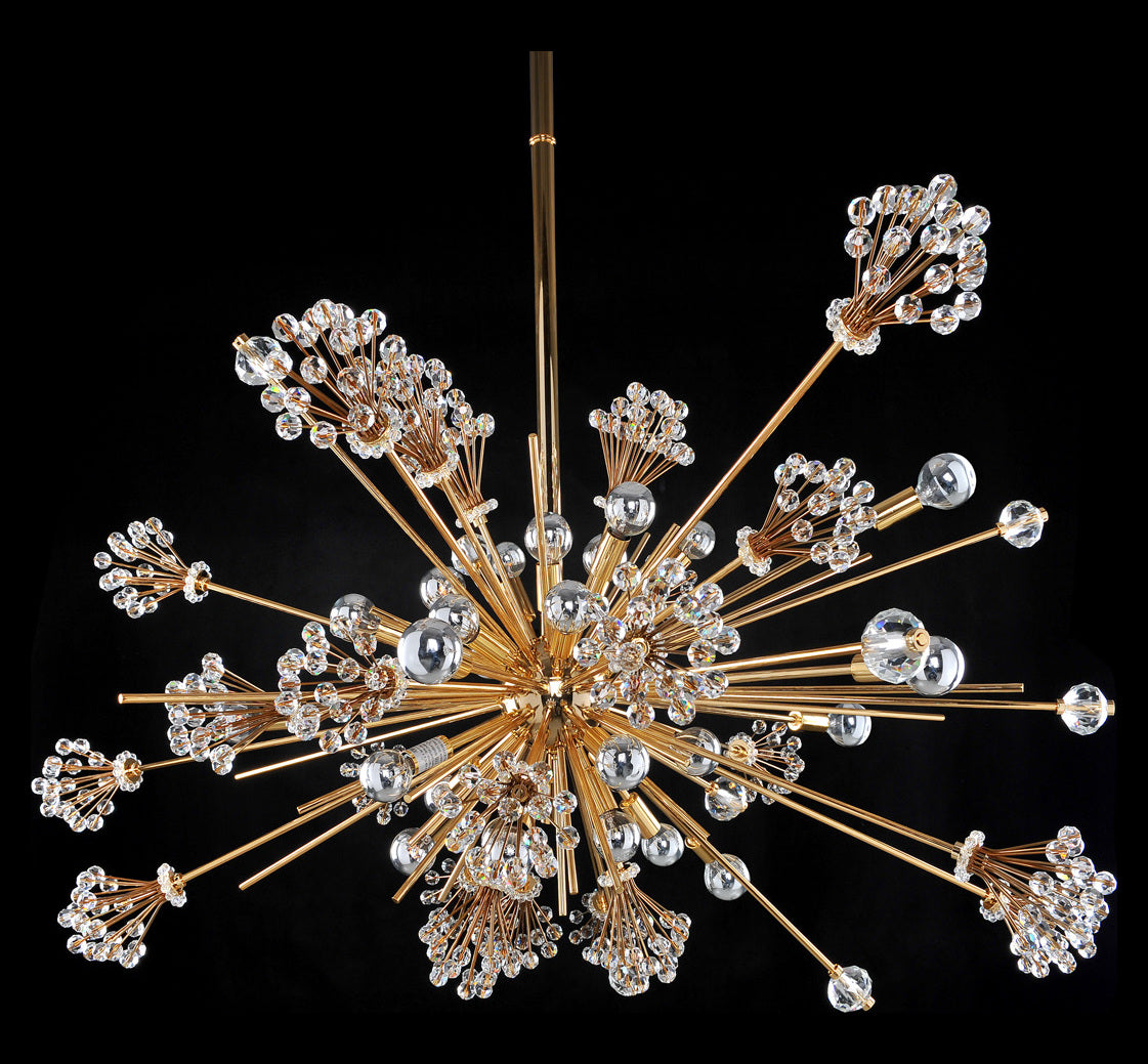 30 Light Oval Pendant by Kalco Allegri