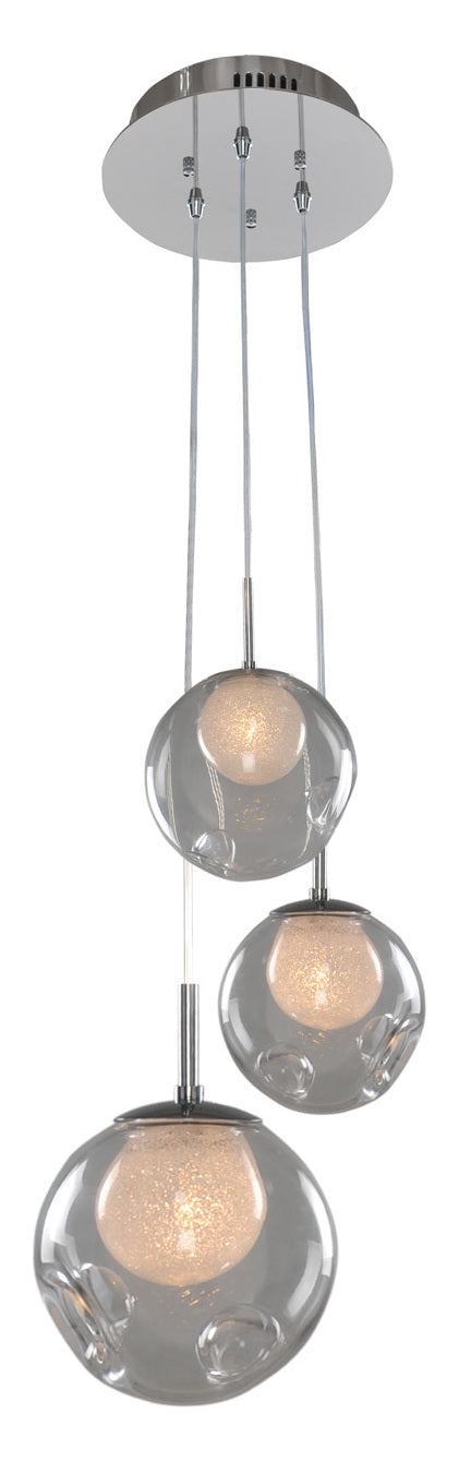 3 Light Pendant by Kalco