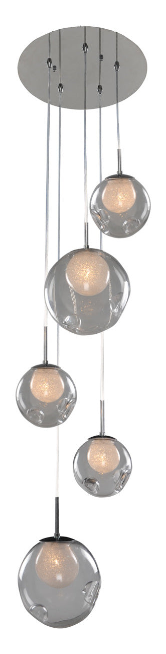 5 Light Pendant by Kalco