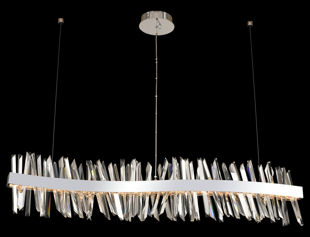 Led 60 Inch Wave Linear Island by Kalco Allegri