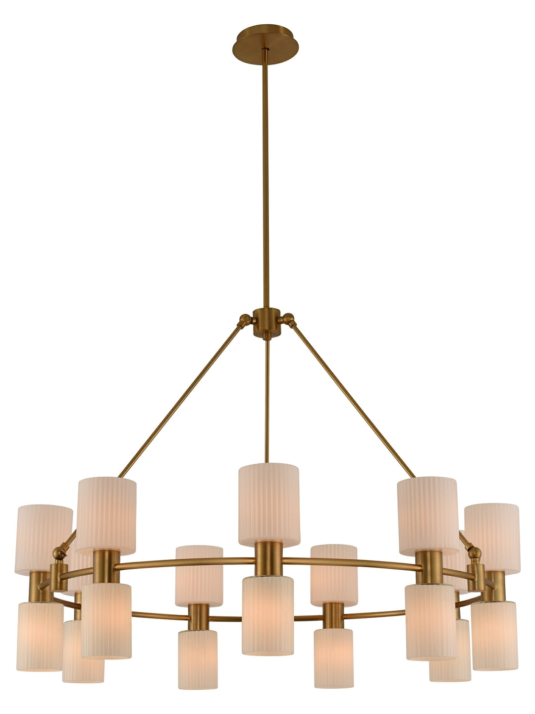 18 Light Chandelier by Kalco