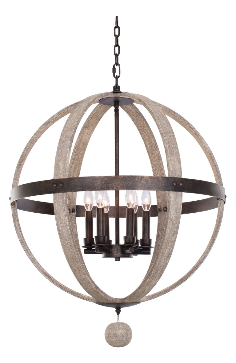 25 Inch Pendant by Kalco