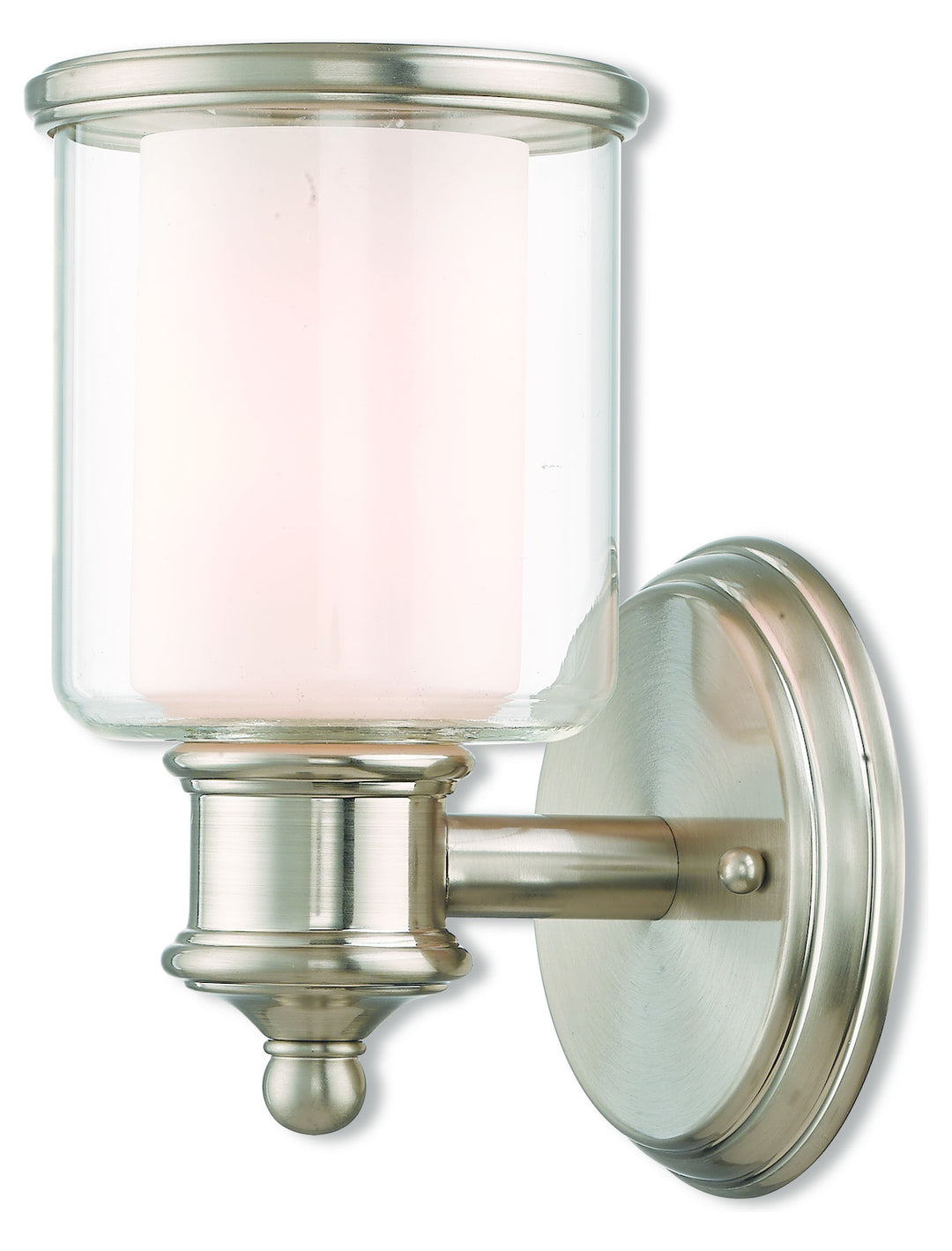 1 Lt Bn Wall Sconce by Livex Lighting