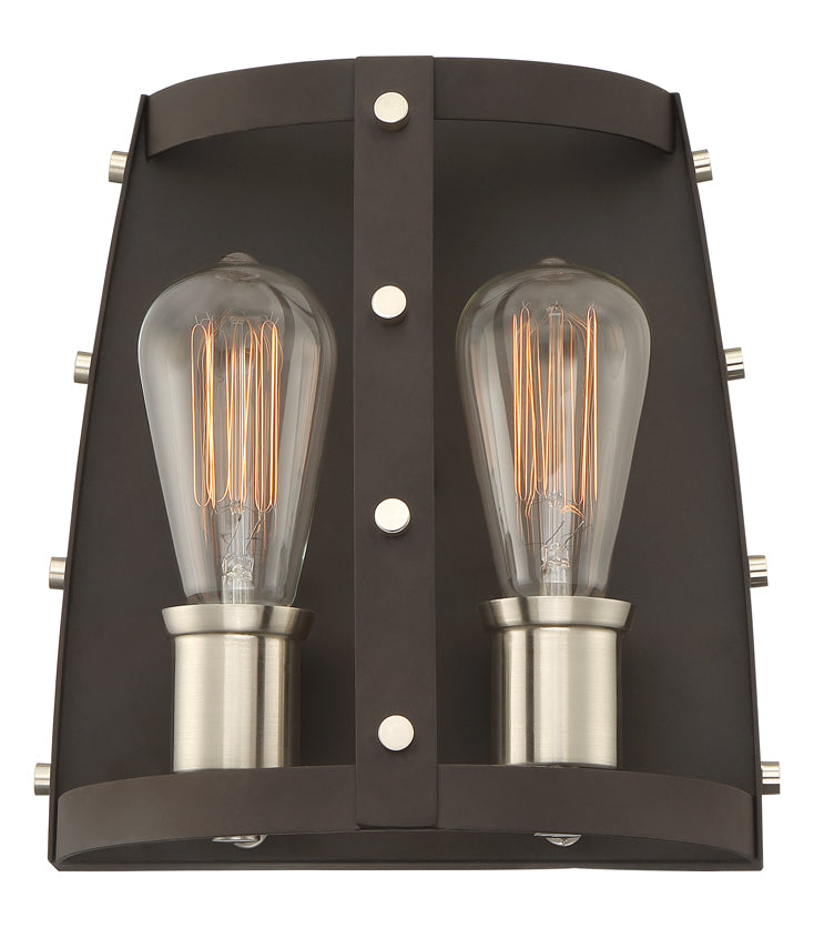 2 Light Wall Sconce by Designers Fountain