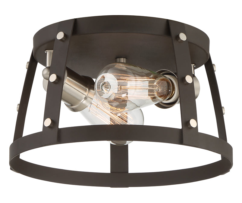 2 Light Flush Mount by Designers Fountain