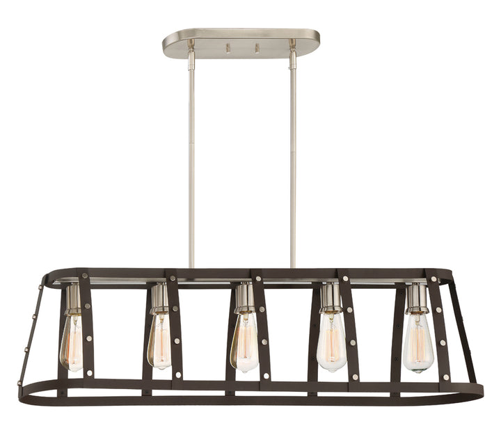 5 Light Linear Chandelier