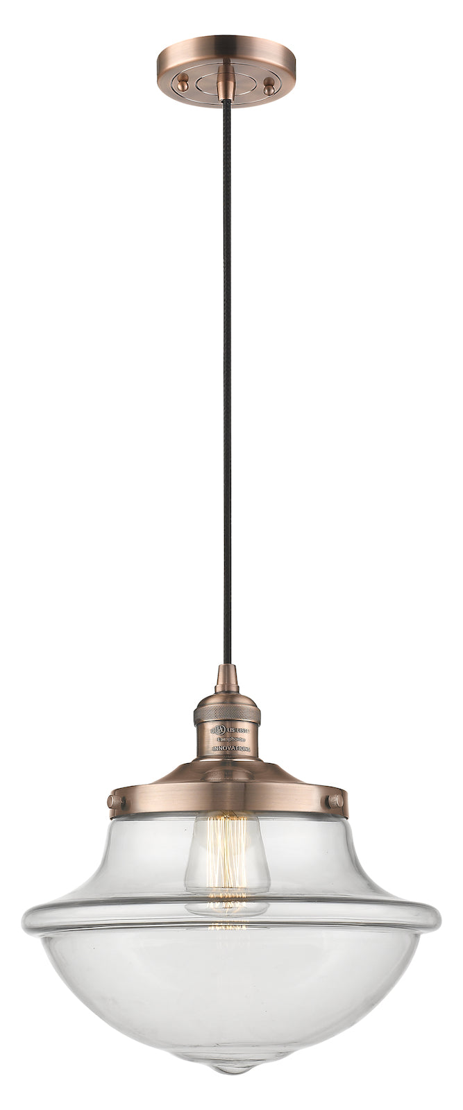 1 Light Vintage Dimmable Led Pendant by Innovations Lighting