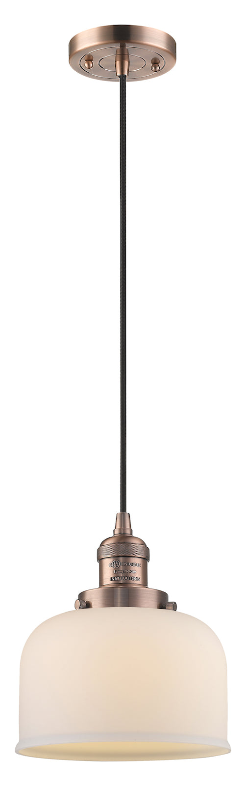 1 Light Vintage Dimmable Led Mini Pendant by Innovations Lighting
