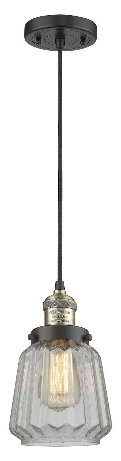 1 Light Vintage Dimmable Led Mini Pendant by Innovations Lighting