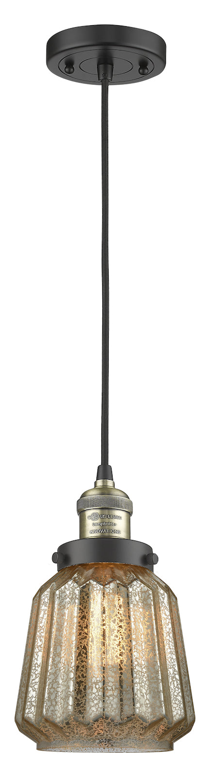 1 Light Vintage Dimmable Led Mini Pendant by Innovations Lighting