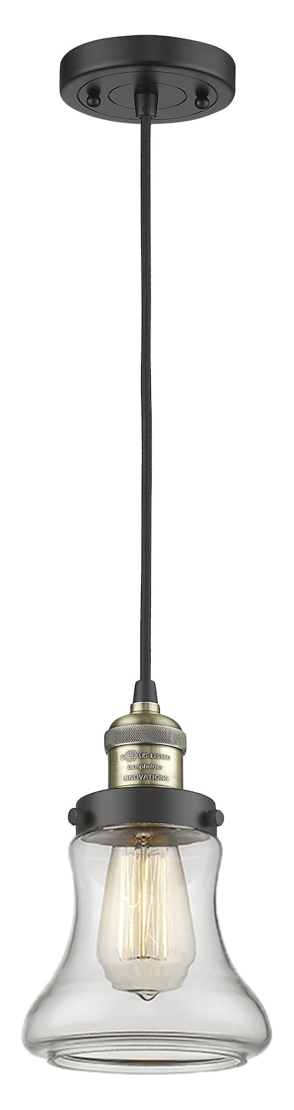 1 Light Vintage Dimmable Led Mini Pendant by Innovations Lighting
