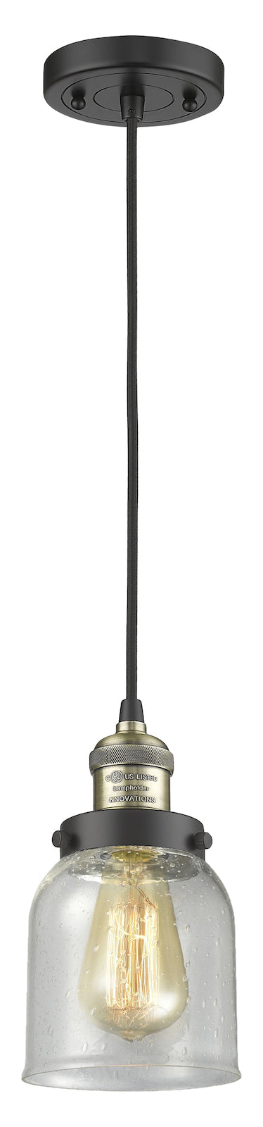 1 Light Vintage Dimmable Led Mini Pendant by Innovations Lighting