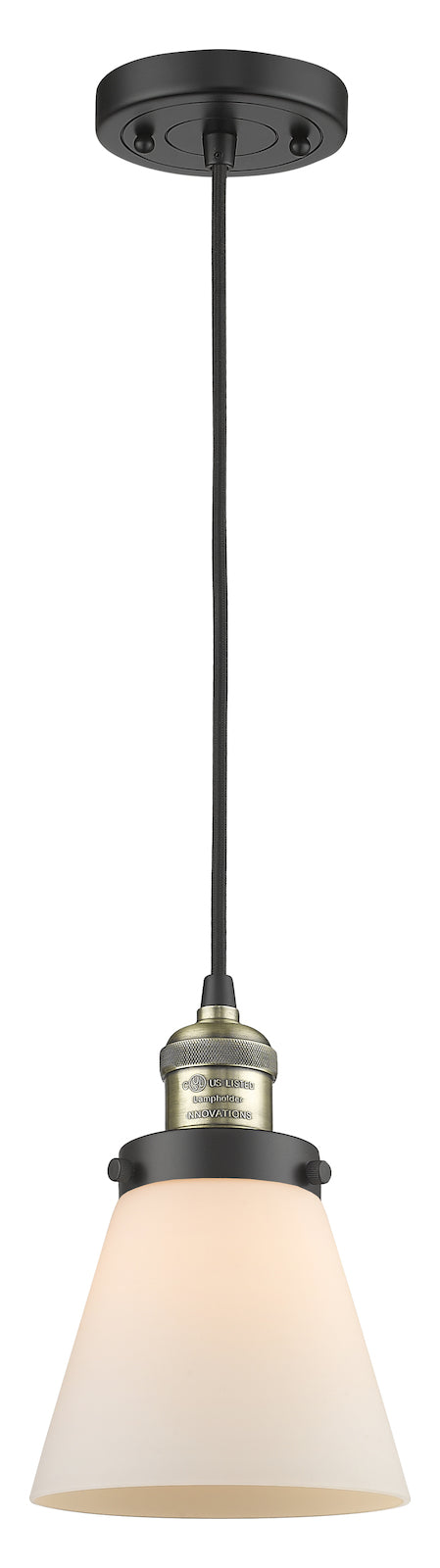 1 Light Vintage Dimmable Led Mini Pendant by Innovations Lighting