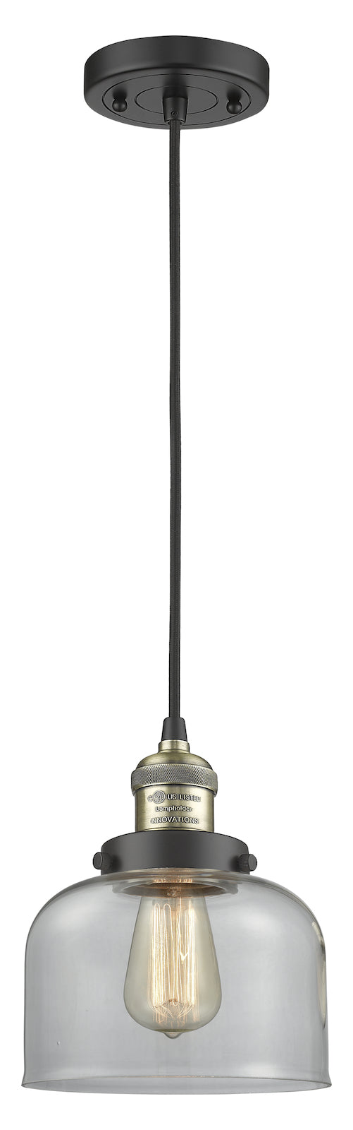 1 Light Vintage Dimmable Led Mini Pendant by Innovations Lighting