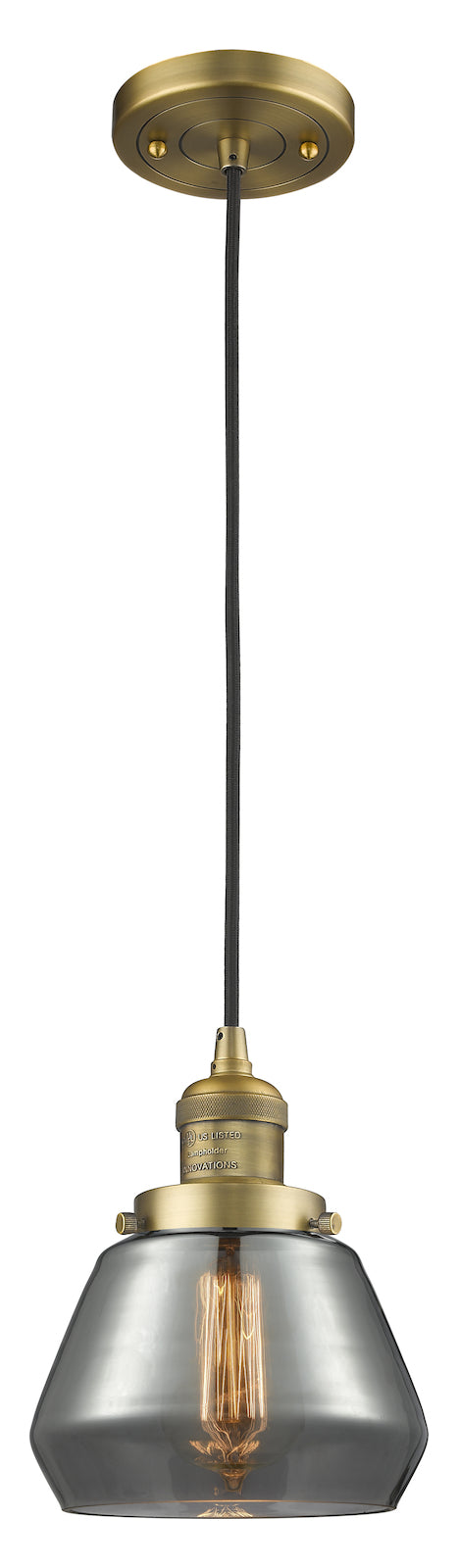 1 Light Vintage Dimmable Led Mini Pendant by Innovations Lighting