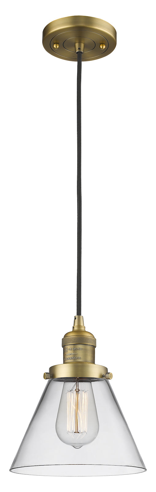 1 Light Vintage Dimmable Led Mini Pendant by Innovations Lighting