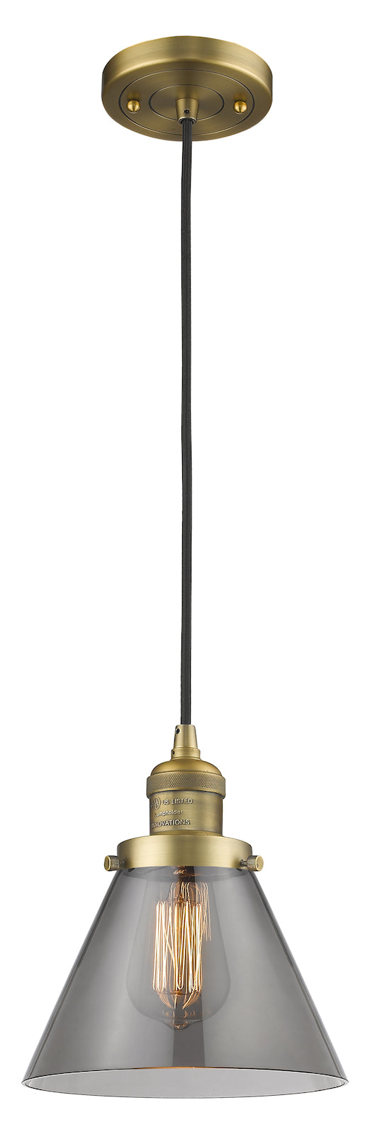 1 Light Vintage Dimmable Led Mini Pendant by Innovations Lighting