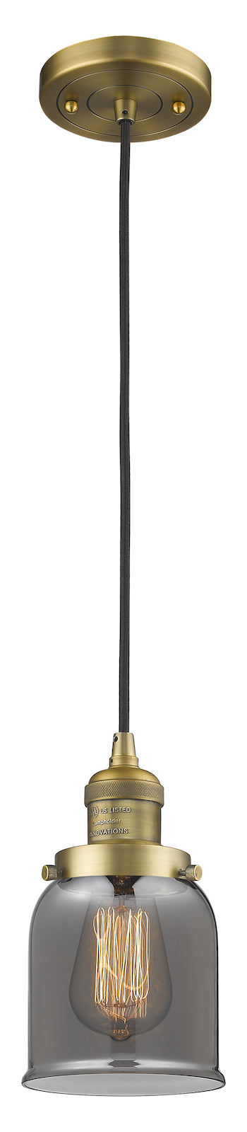 1 Light Vintage Dimmable Led Mini Pendant by Innovations Lighting