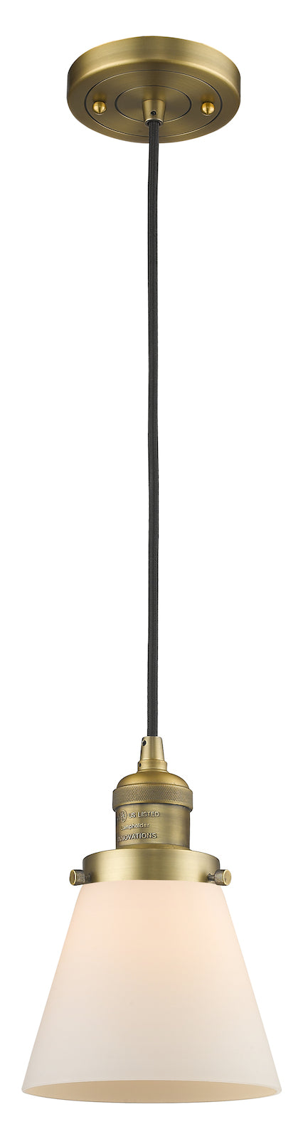 1 Light Vintage Dimmable Led Mini Pendant by Innovations Lighting