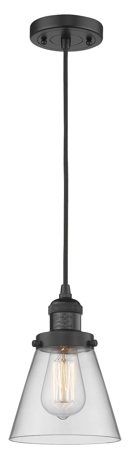 1 Light Vintage Dimmable Led Mini Pendant by Innovations Lighting