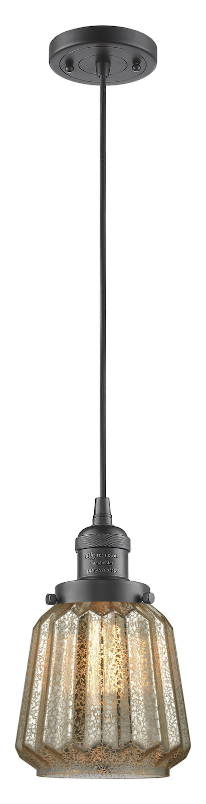 1 Light Vintage Dimmable Led Mini Pendant by Innovations Lighting