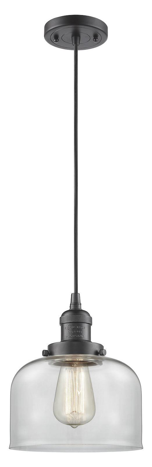 1 Light Vintage Dimmable Led Mini Pendant by Innovations Lighting