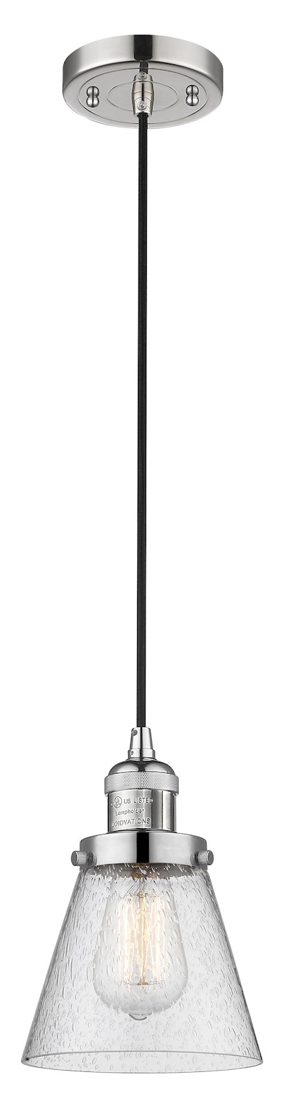 1 Light Vintage Dimmable Led Mini Pendant by Innovations Lighting