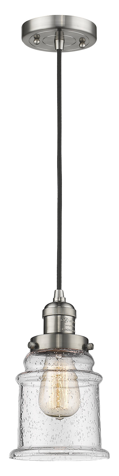 1 Light Vintage Dimmable Led Mini Pendant by Innovations Lighting