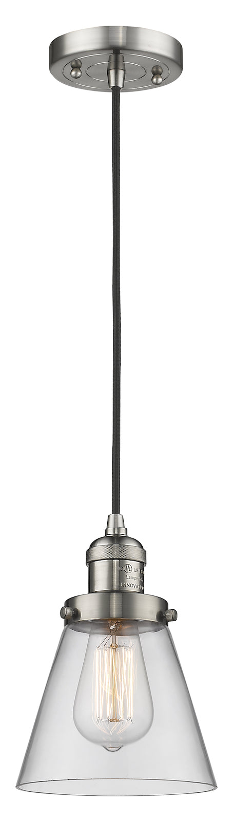 1 Light Vintage Dimmable Led Mini Pendant by Innovations Lighting