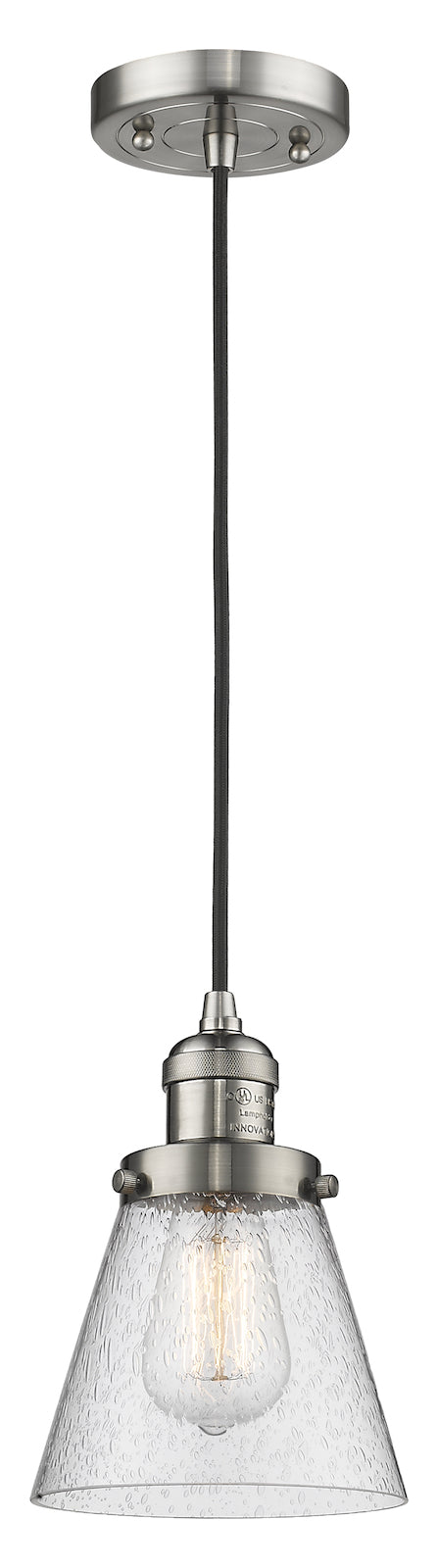 1 Light Vintage Dimmable Led Mini Pendant by Innovations Lighting