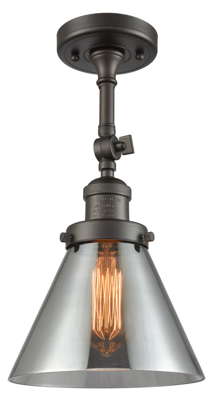 1 Light Vintage Dimmable Led Semi-Flush Mount by Innovations Lighting