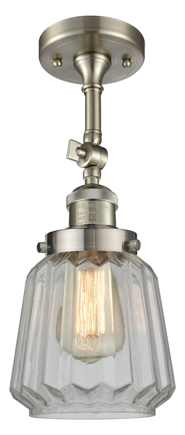 1 Light Vintage Dimmable Led Semi-Flush Mount by Innovations Lighting