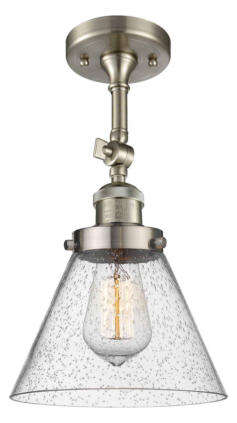 1 Light Vintage Dimmable Led Semi-Flush Mount by Innovations Lighting