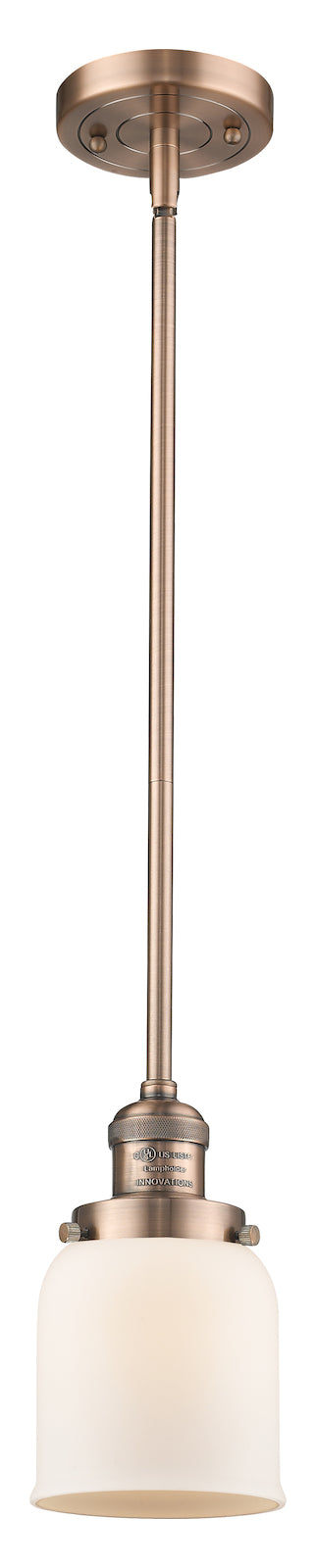 1 Light Vintage Dimmable Led Mini Pendant by Innovations Lighting