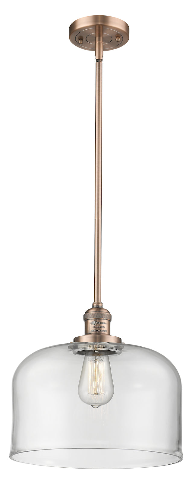 1 Light Vintage Dimmable Led Mini Pendant