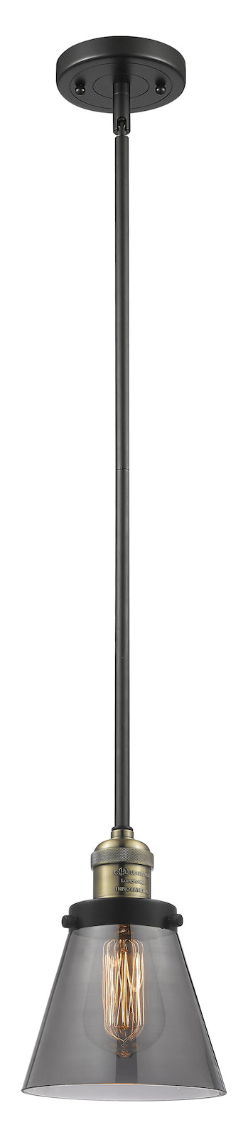 1 Light Vintage Dimmable Led Mini Pendant by Innovations Lighting