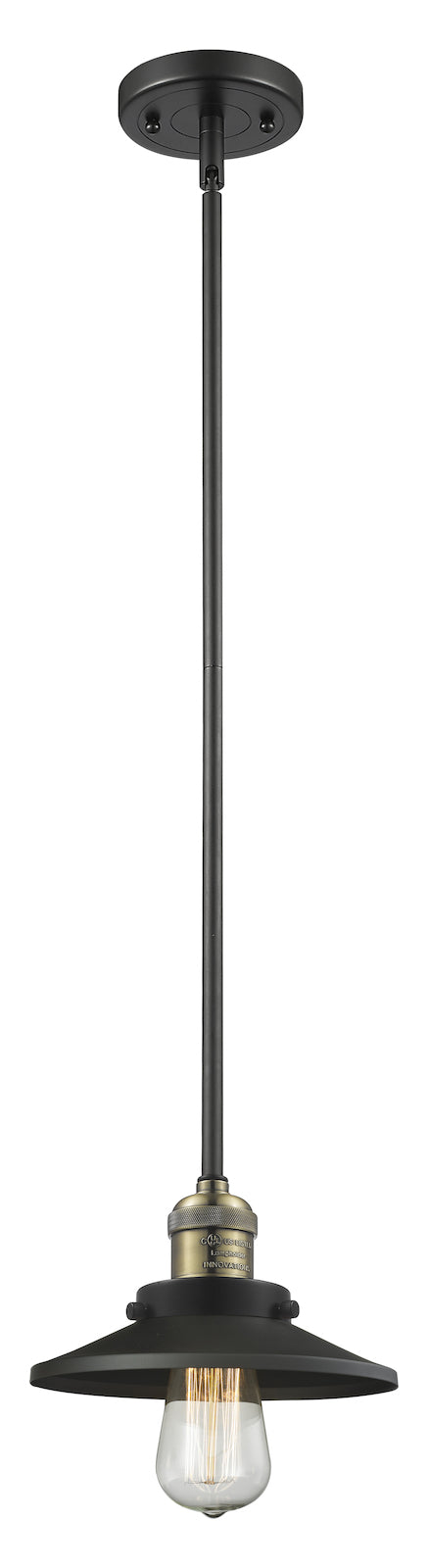 1 Light Vintage Dimmable Led Mini Pendant by Innovations Lighting