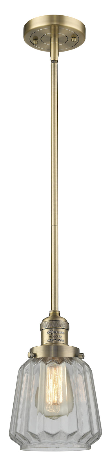 1 Light Vintage Dimmable Led Mini Pendant by Innovations Lighting