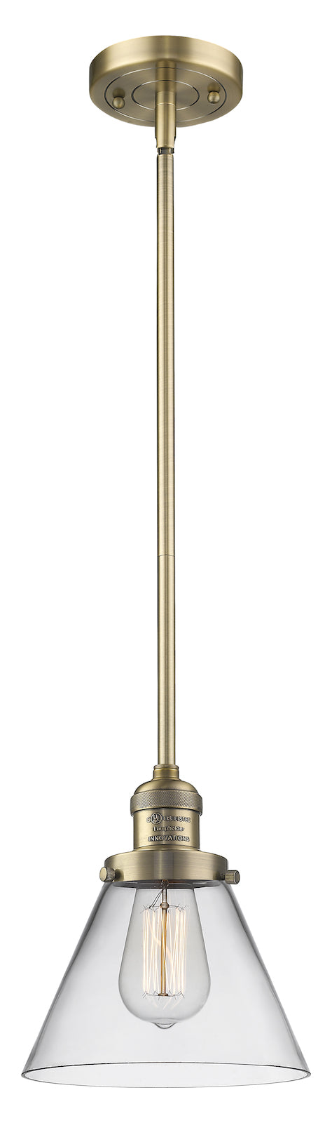 1 Light Vintage Dimmable Led Mini Pendant by Innovations Lighting