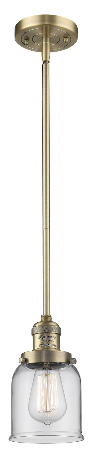 1 Light Vintage Dimmable Led Mini Pendant by Innovations Lighting