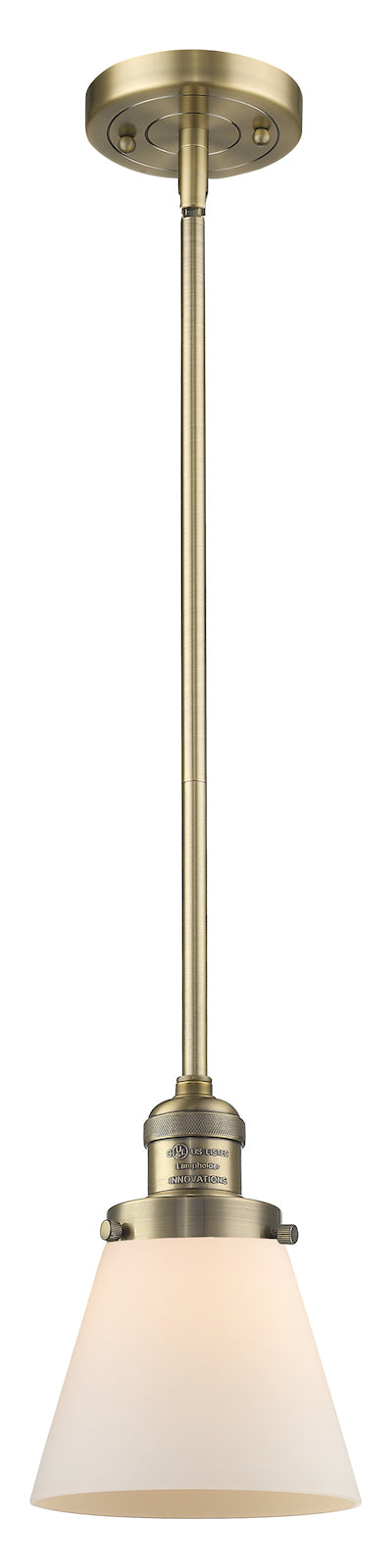 1 Light Vintage Dimmable Led Mini Pendant by Innovations Lighting