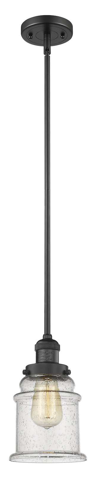 1 Light Vintage Dimmable Led Mini Pendant by Innovations Lighting