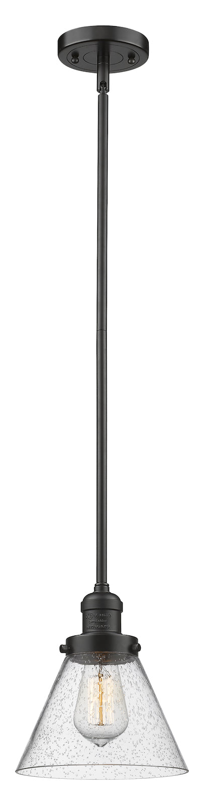1 Light Vintage Dimmable Led Mini Pendant by Innovations Lighting