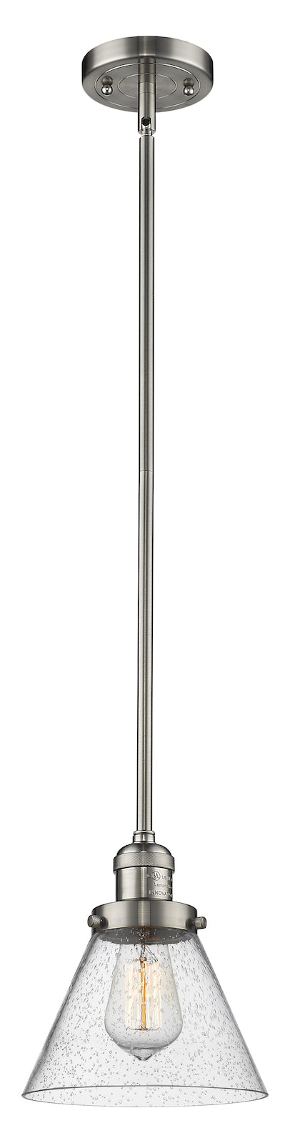 1 Light Vintage Dimmable Led Mini Pendant by Innovations Lighting