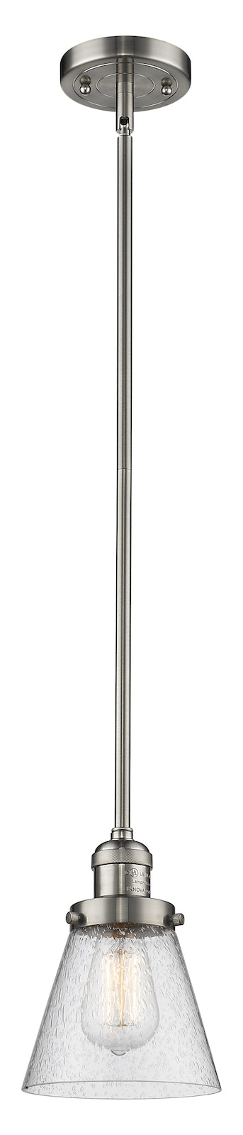 1 Light Vintage Dimmable Led Mini Pendant by Innovations Lighting