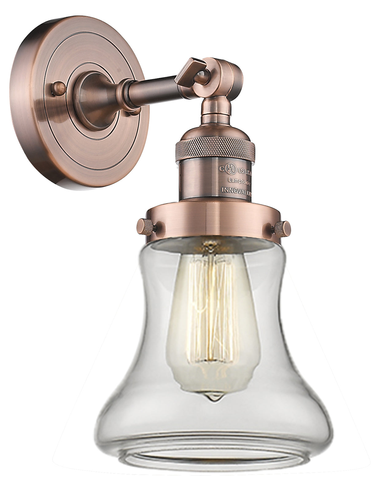 1 Light Vintage Dimmable Led Sconce by Innovations Lighting