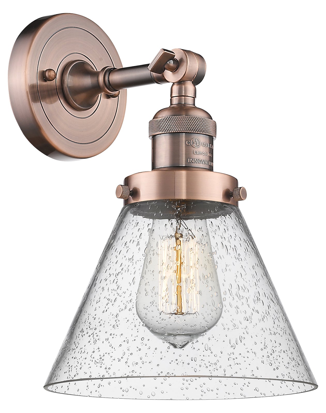 1 Light Vintage Dimmable Led Sconce by Innovations Lighting