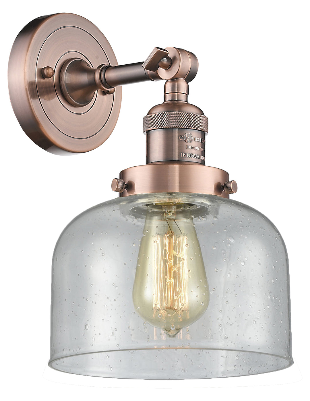 1 Light Vintage Dimmable Led Sconce by Innovations Lighting