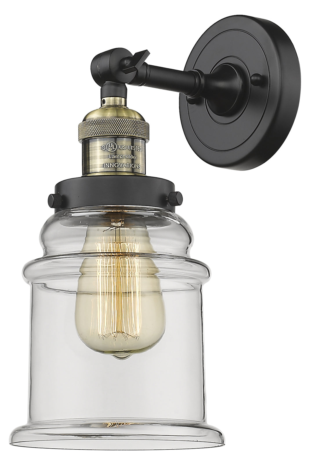 1 Light Vintage Dimmable Led Sconce by Innovations Lighting