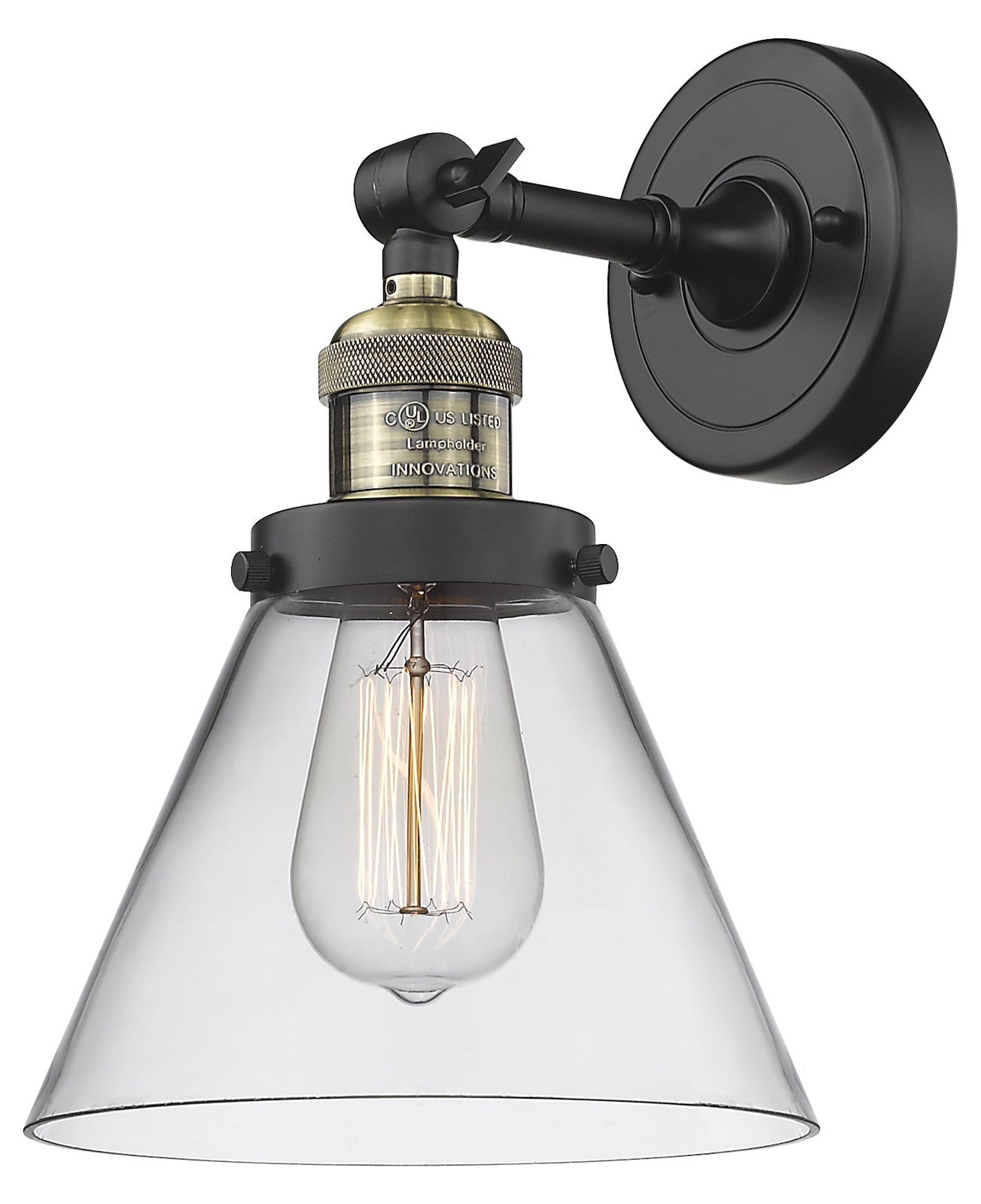 1 Light Vintage Dimmable Led Sconce by Innovations Lighting